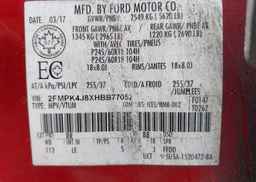 2017 FORD EDGE SEL