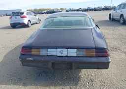 1981 CHEVROLET CAMARO BERLINETTA