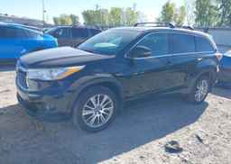 2016 TOYOTA highlander xle