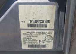 2012 NISSAN SENTRA 2.0 S