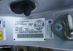 2010 HONDA CIVIC SPORT