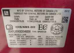 2012 GMC TERRAIN SLT-1