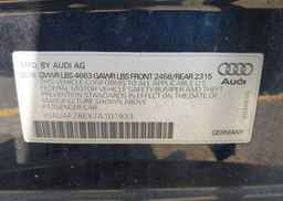 2007 AUDI A4 2.0T
