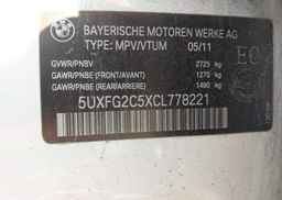 2012 BMW X6 XDRIVE35I