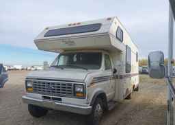 1987 FORD ECONOLINE E350 CUTAWAY VAN