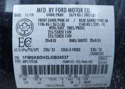 2020 FORD EXPLORER XLT
