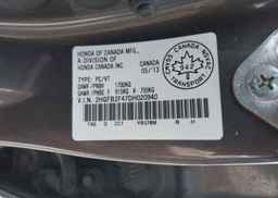 2013 HONDA CIVIC LX