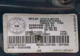 2003 TOYOTA COROLLA CE