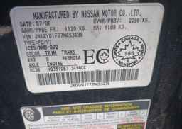 2007 INFINITI M35 SPORT
