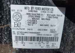 2010 FORD EDGE LIMITED