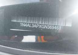 2016 NISSAN ALTIMA 2.5