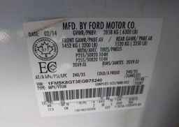 2014 FORD EXPLORER SPORT
