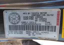 2002 LEXUS IS 300
