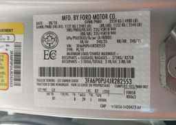 2018 FORD FUSION ENERGI SE LUXURY
