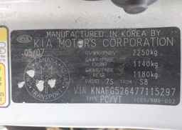 2007 KIA RONDO EX V6