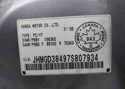 2007 HONDA FIT LX