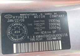 2010 HYUNDAI GENESIS 2.0T PREMIUM