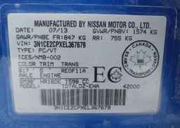2014 NISSAN VERSA NOTE 1.6 S