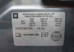 2008 CADILLAC CTS 3.6L