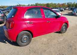 2016 NISSAN MICRA S