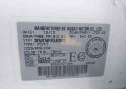2014 NISSAN SENTRA 1.8 S