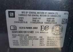 2013 CHEVROLET EQUINOX 2LT