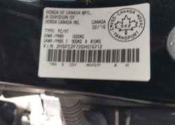 2016 HONDA CIVIC EX 4DR