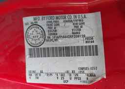 1999 FORD MUSTANG