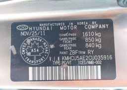 2012 HYUNDAI ACCENT GLS
