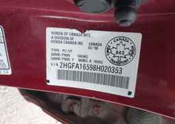 2008 HONDA CIVIC LX
