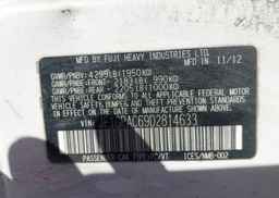 2013 SUBARU IMPREZA 2.0I TOURING PACKAGE