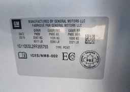 2015 CHEVROLET MALIBU 2LT
