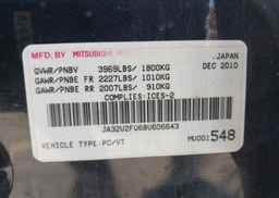 2011 MITSUBISHI lancer se