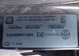 2015 CHEVROLET SPARK LS MANUAL