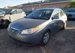 2010 HYUNDAI ELANTRA BLUE