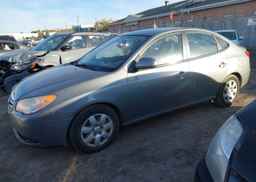 2010 HYUNDAI ELANTRA BLUE