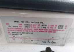 2003 KIA SEDONA EX