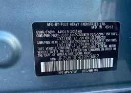 2012 SUBARU FORESTER 2.5X PREMIUM