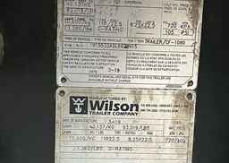 2020 WILSON TRAILER CO Flatdeck