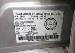 2005 NISSAN ALTIMA S