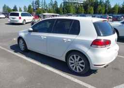 2012 VOLKSWAGEN GOLF