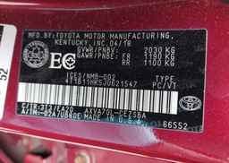 2018 TOYOTA CAMRY L