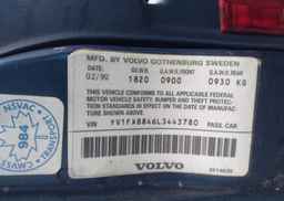 1990 VOLVO 740 GL