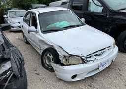 2002 HYUNDAI ACCENT GL