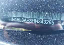 2017 NISSAN ALTIMA 2.5