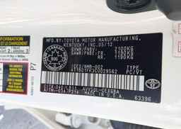 2012 TOYOTA CAMRY HYBRID