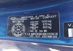 2011 HYUNDAI ACCENT SE