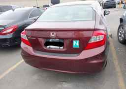 2012 HONDA CIVIC EX
