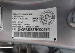 2007 HONDA CIVIC EX