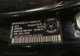 2011 PORSCHE CAYENNE S HYBRID